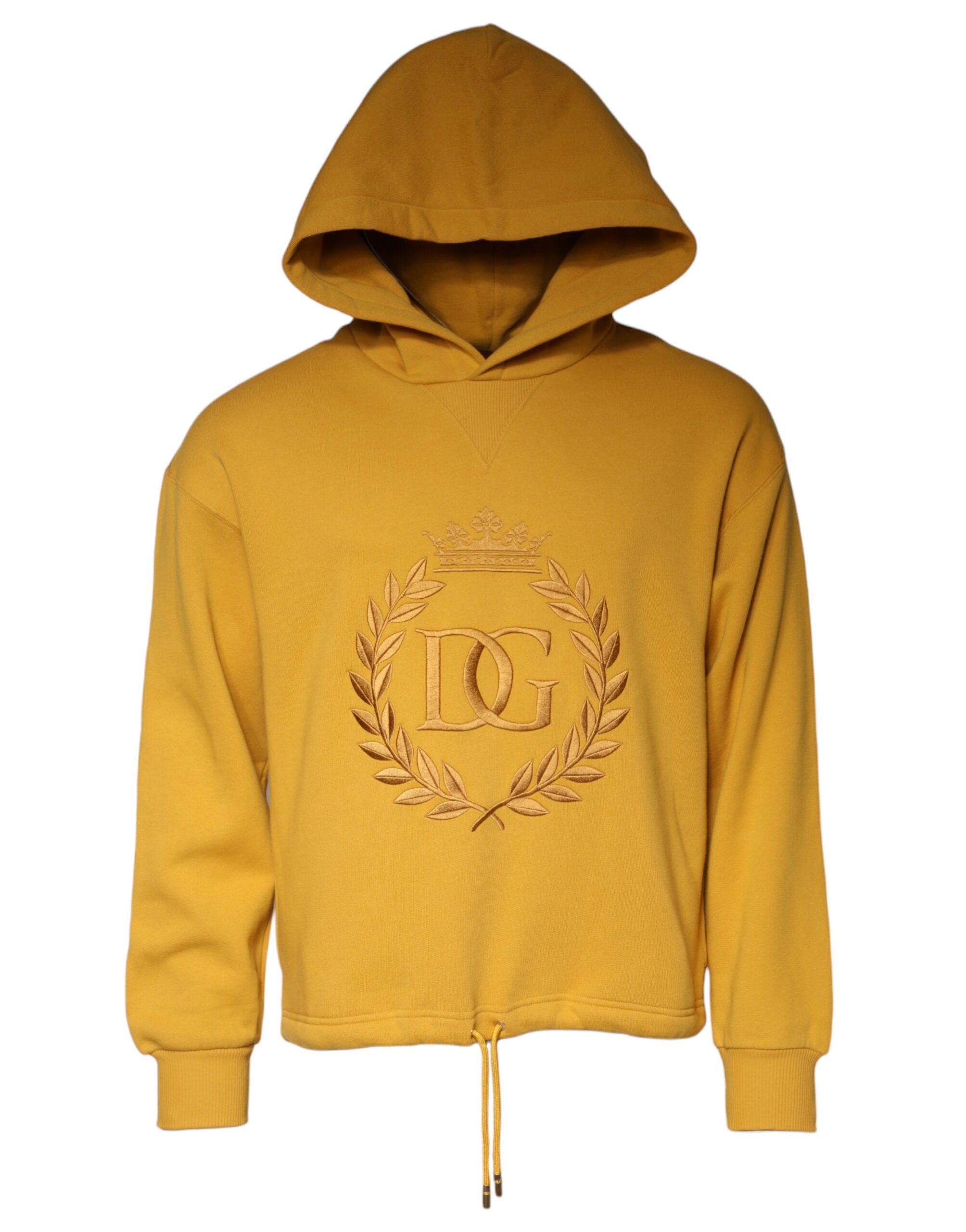 Sweatshirt Dolce & Gabbana à capuche moutarde