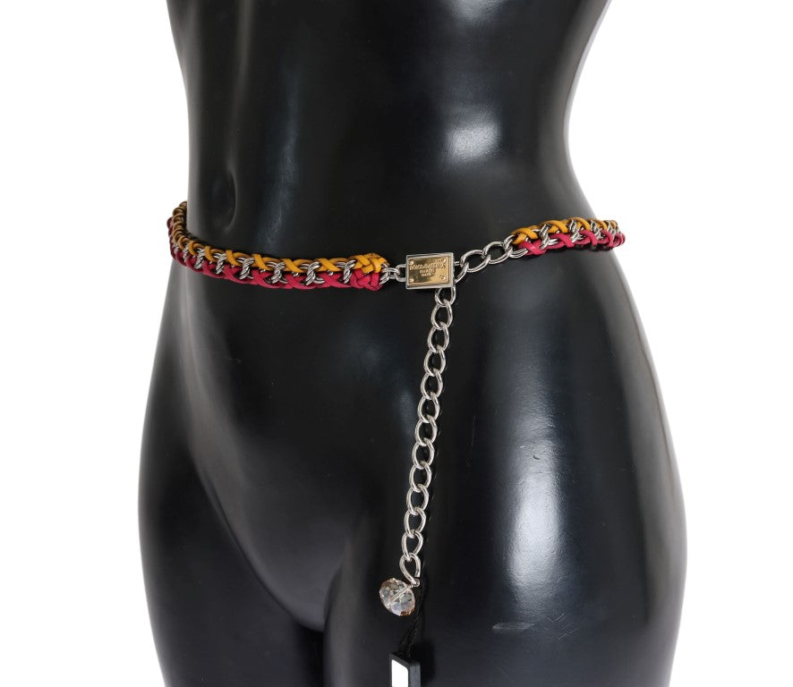 Ceinture Dolce & Gabbana rouge jaune