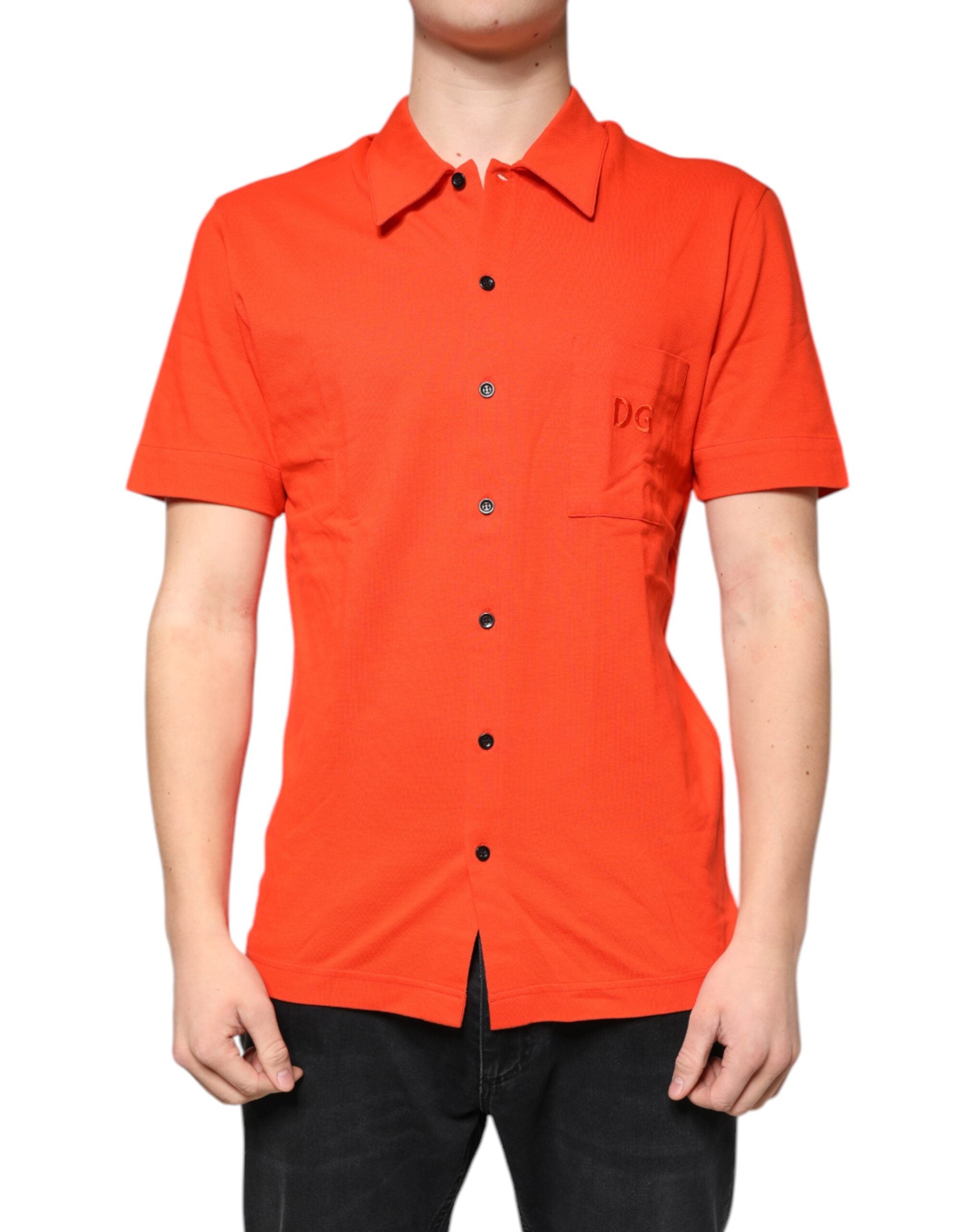 Chemise Dolce & Gabbana orange