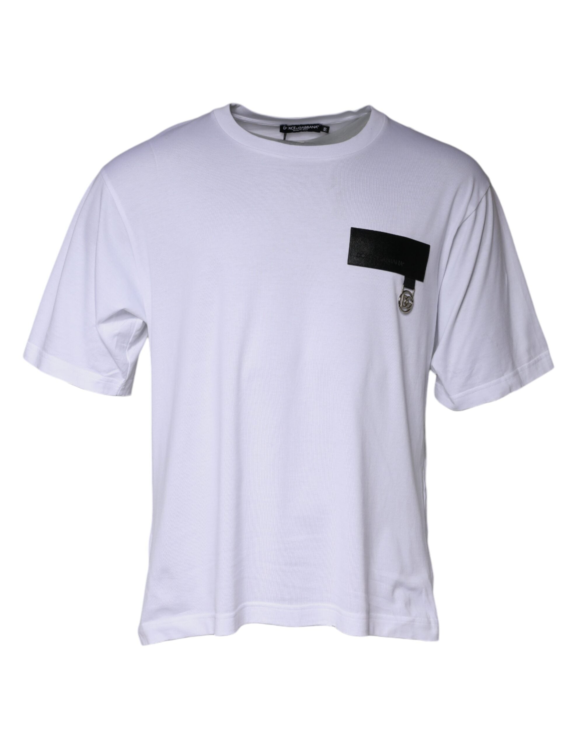 T-shirt Dolce & Gabbana logo blanc