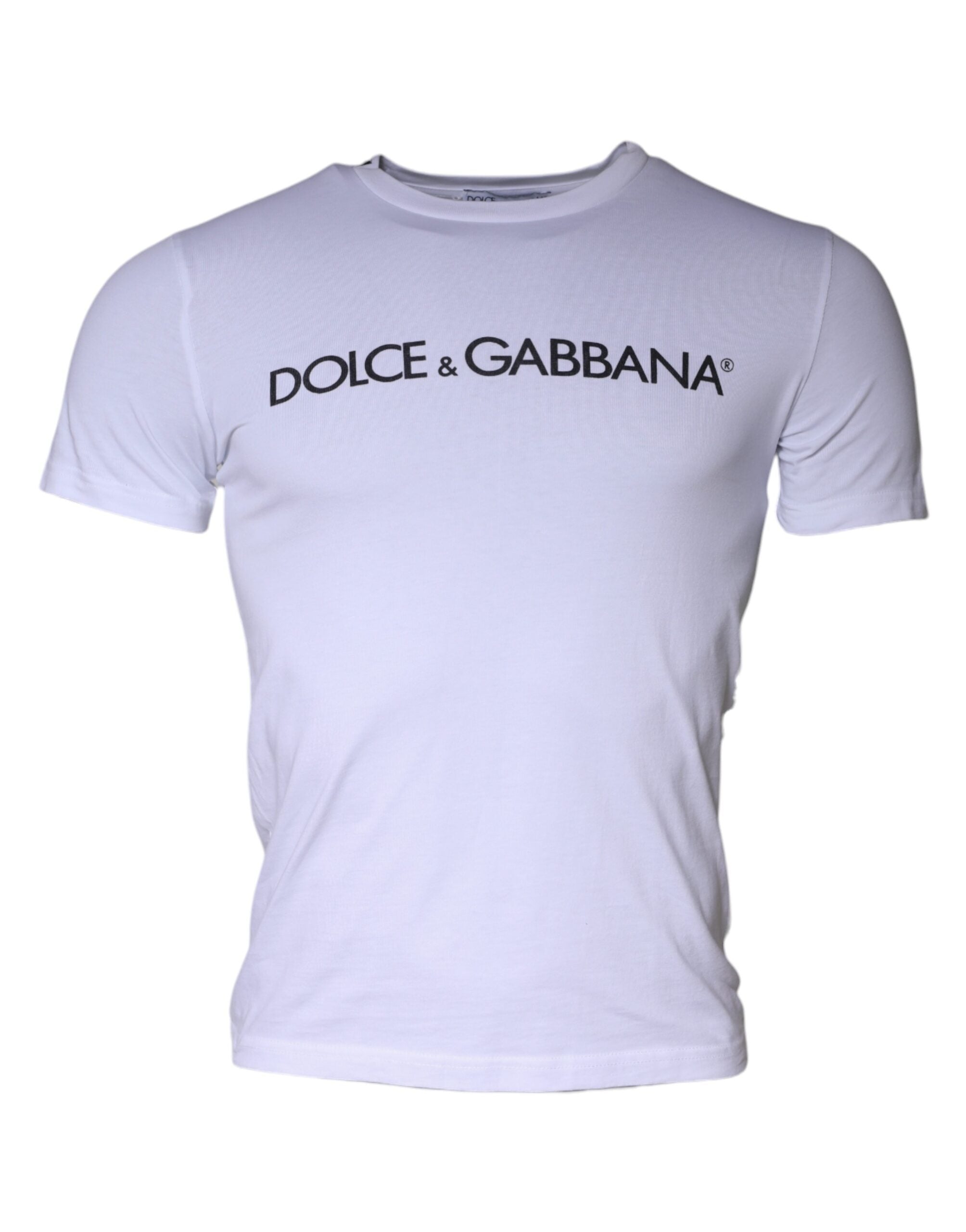 T-shirt Dolce & Gabbana logo blanc