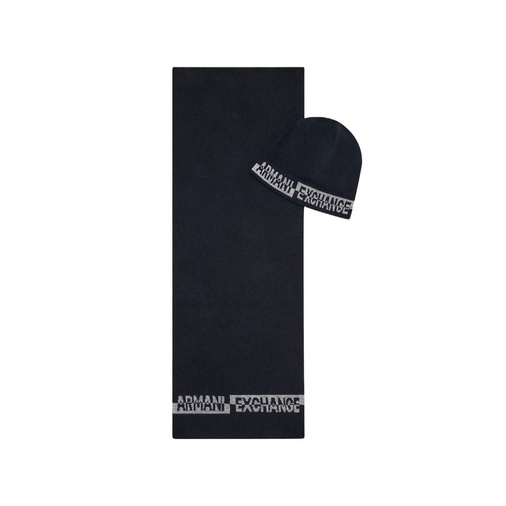 Écharpe Armani exchange bleue