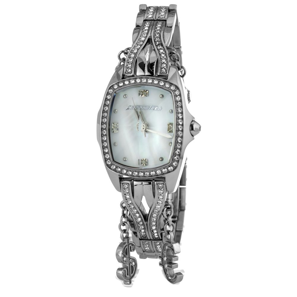 Montre acier inoxydable argentée