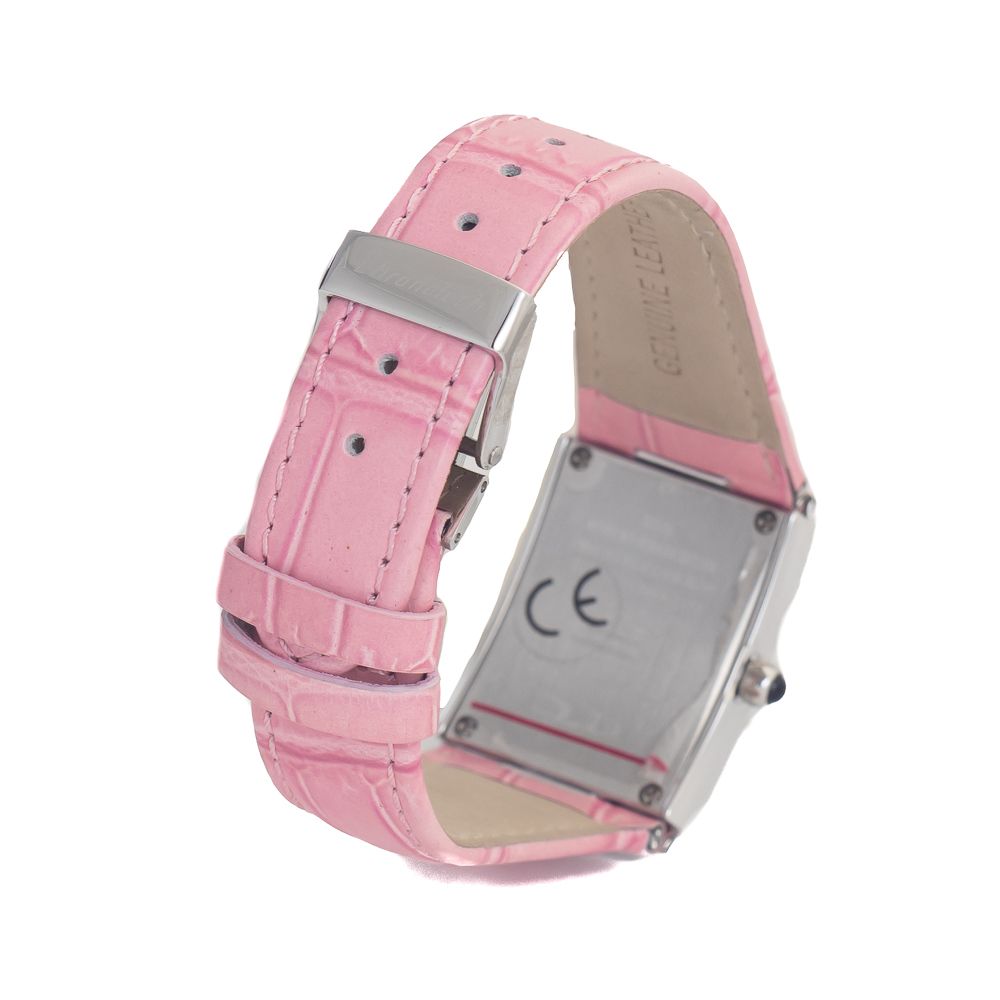 Montre en cuir Pink multicolore