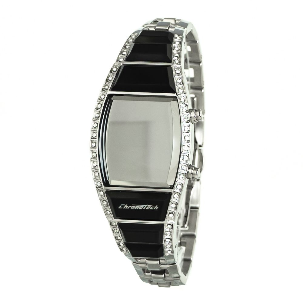 Montre Guess digitale argentée