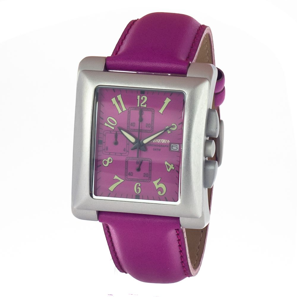 Montre Violet en cuir