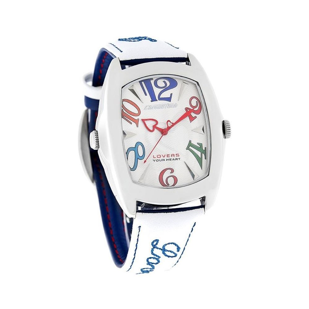 Montre Blue Leather bleue