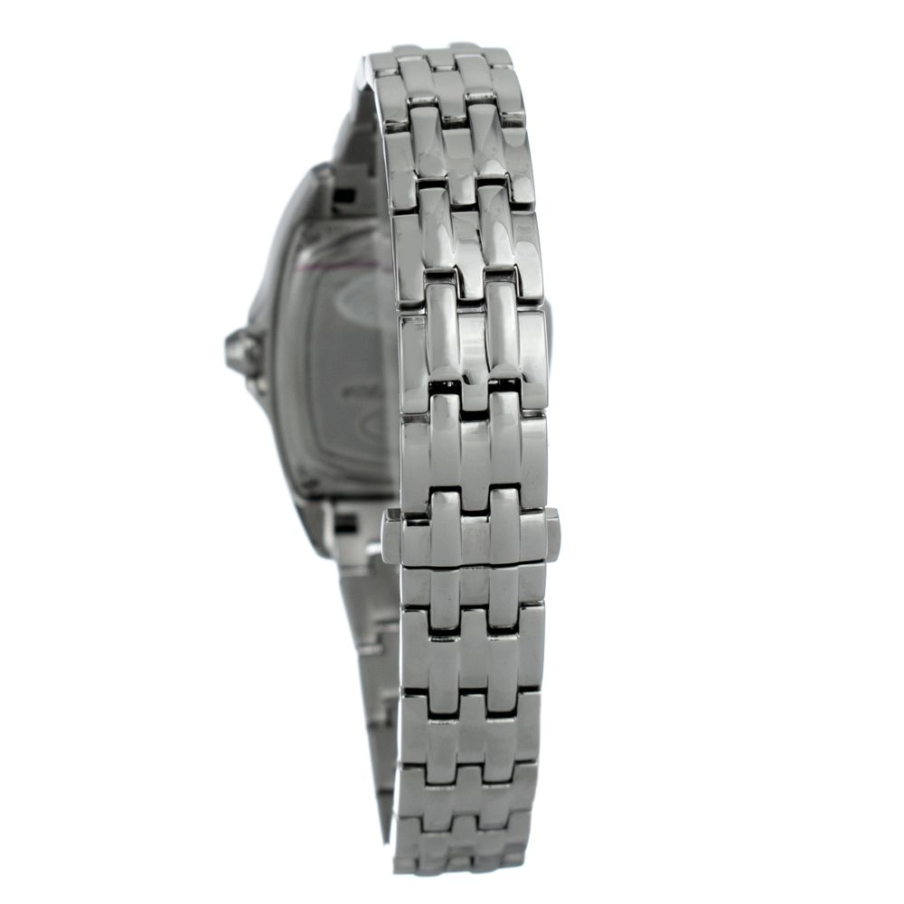 Montre argentée quartz acier argenté