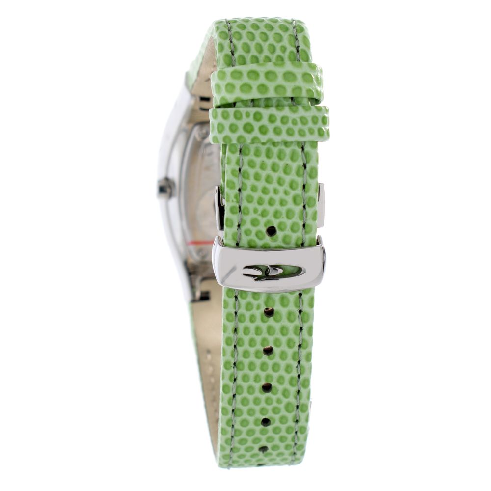 Montre Green cuir verte