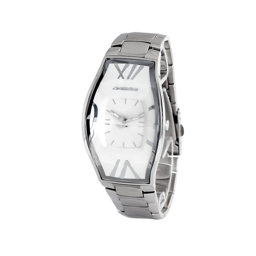 Montre acier argentée