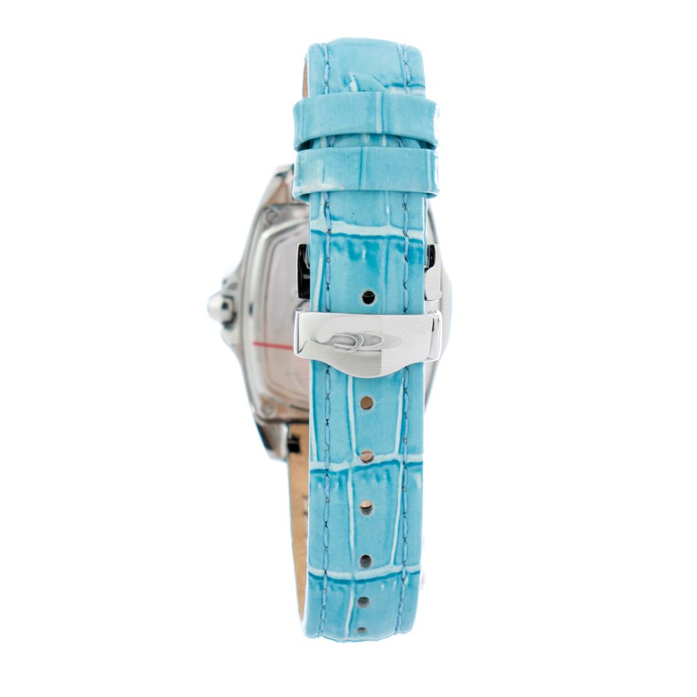 Montre Quartz bleu cuir
