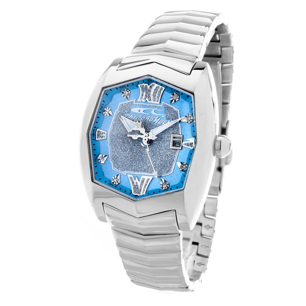 Montre Silver bleue