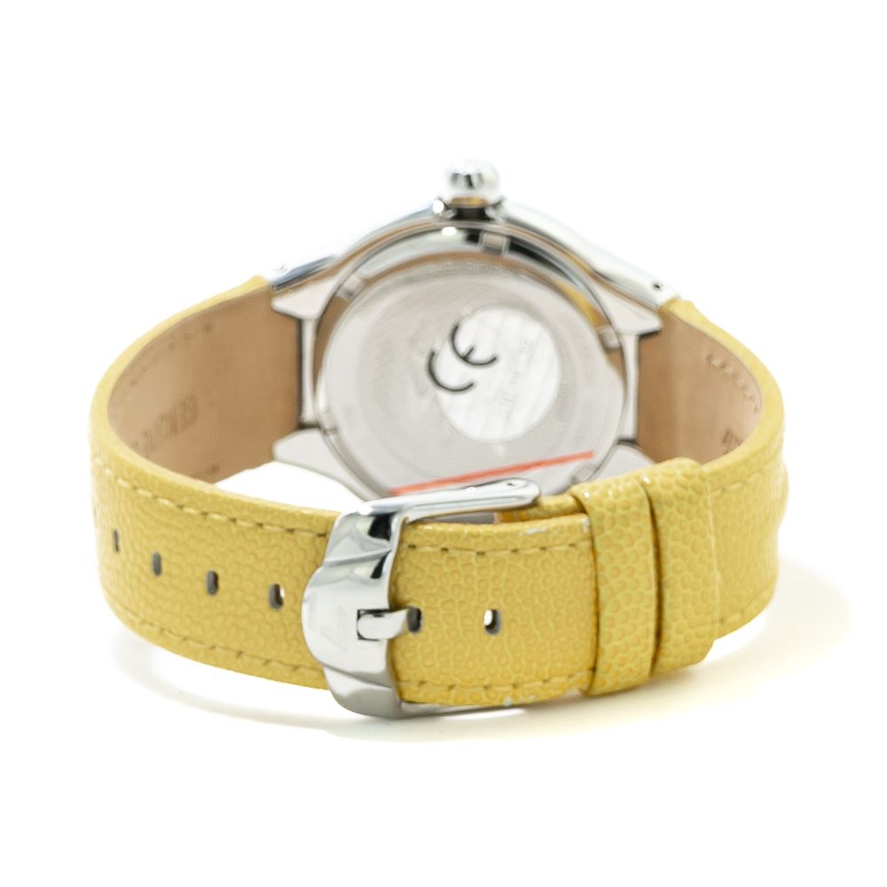 Montre non spécifiée Yellow cuir jaune