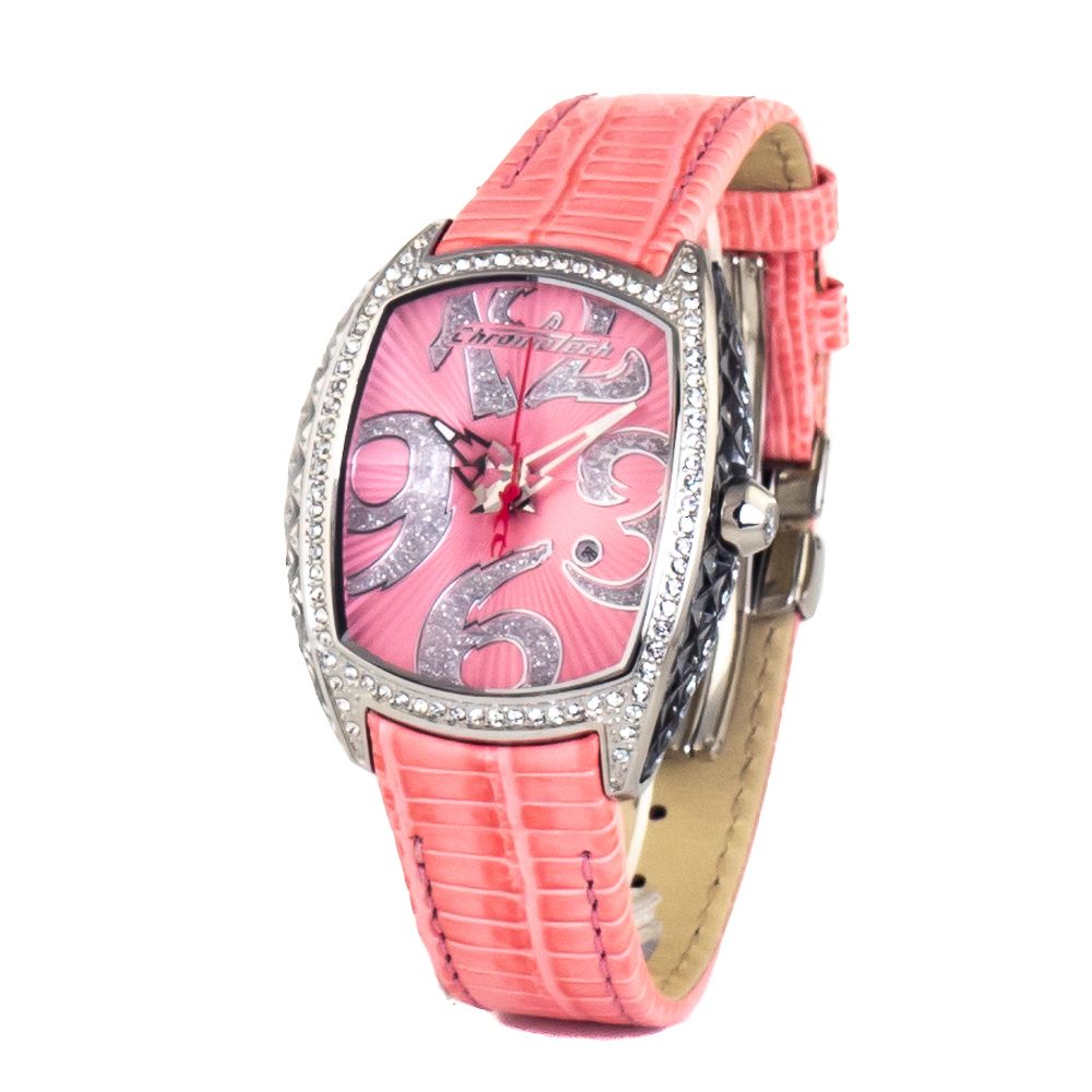 Montre Multicolore Steel 33MM rose