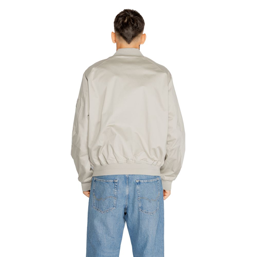 Veste Calvin Klein SATEEN STRETCH HERO grise