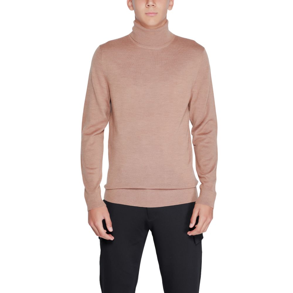 Pull Calvin Klein turtleneck beige
