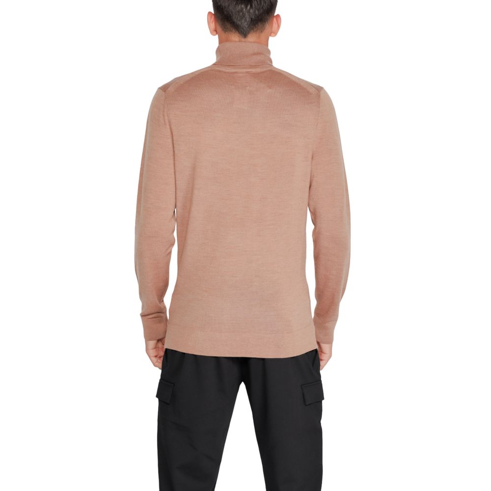 Pull Calvin Klein turtleneck beige