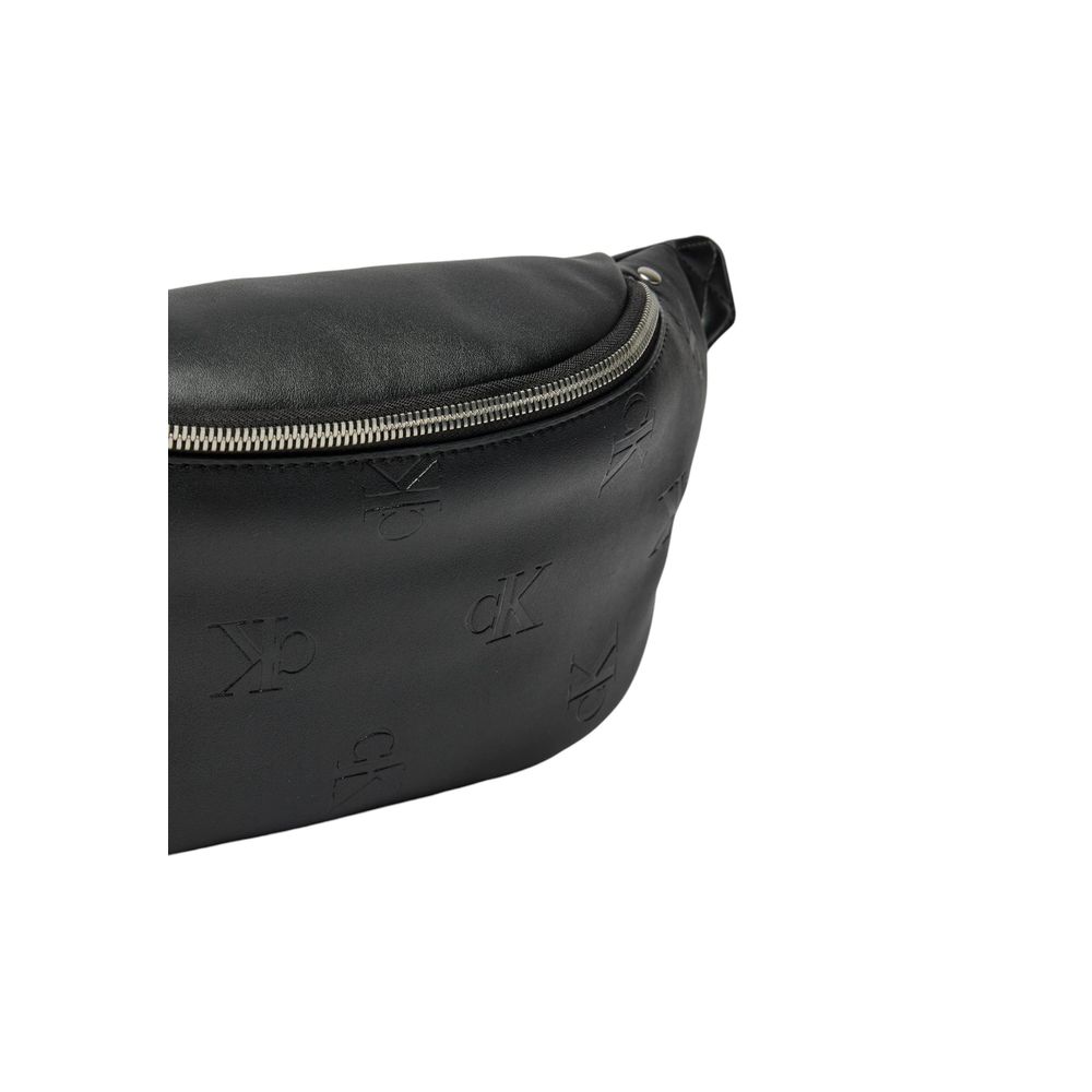 Sac ceinture Calvin Klein AOP noir