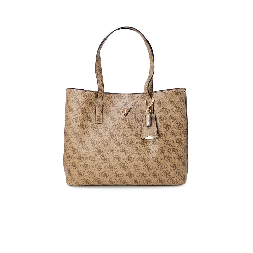 Sac à main Guess Meridian beige