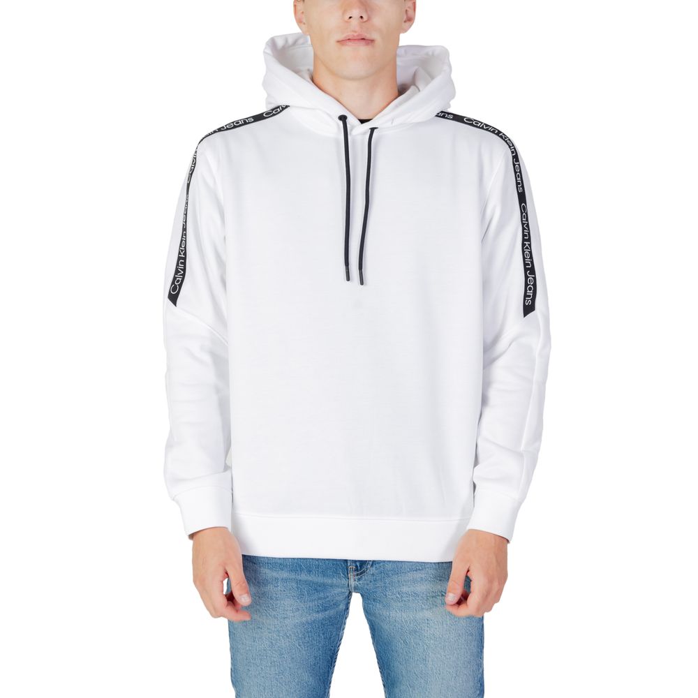 Sweat à capuche Calvin Klein logo noir
