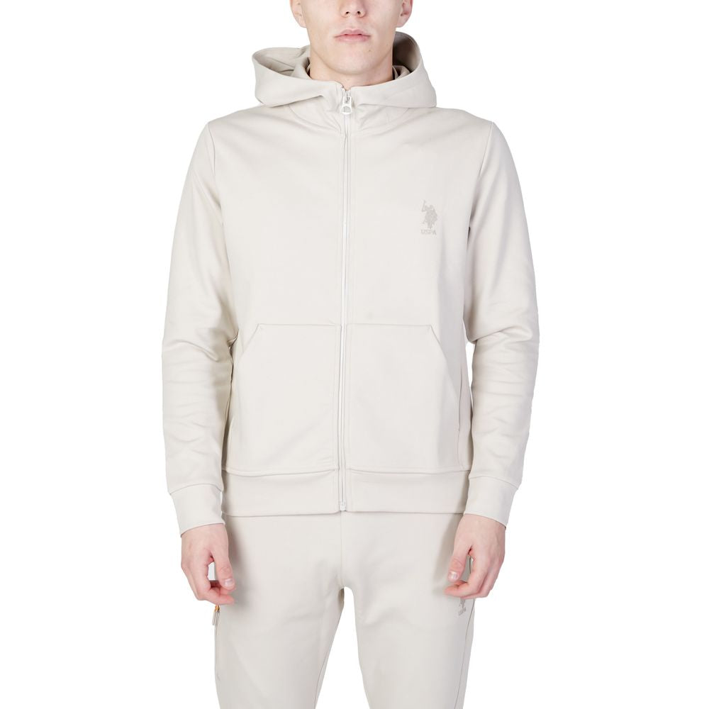 Sweat à capuche U.S. Polo Assn. DUNC beige