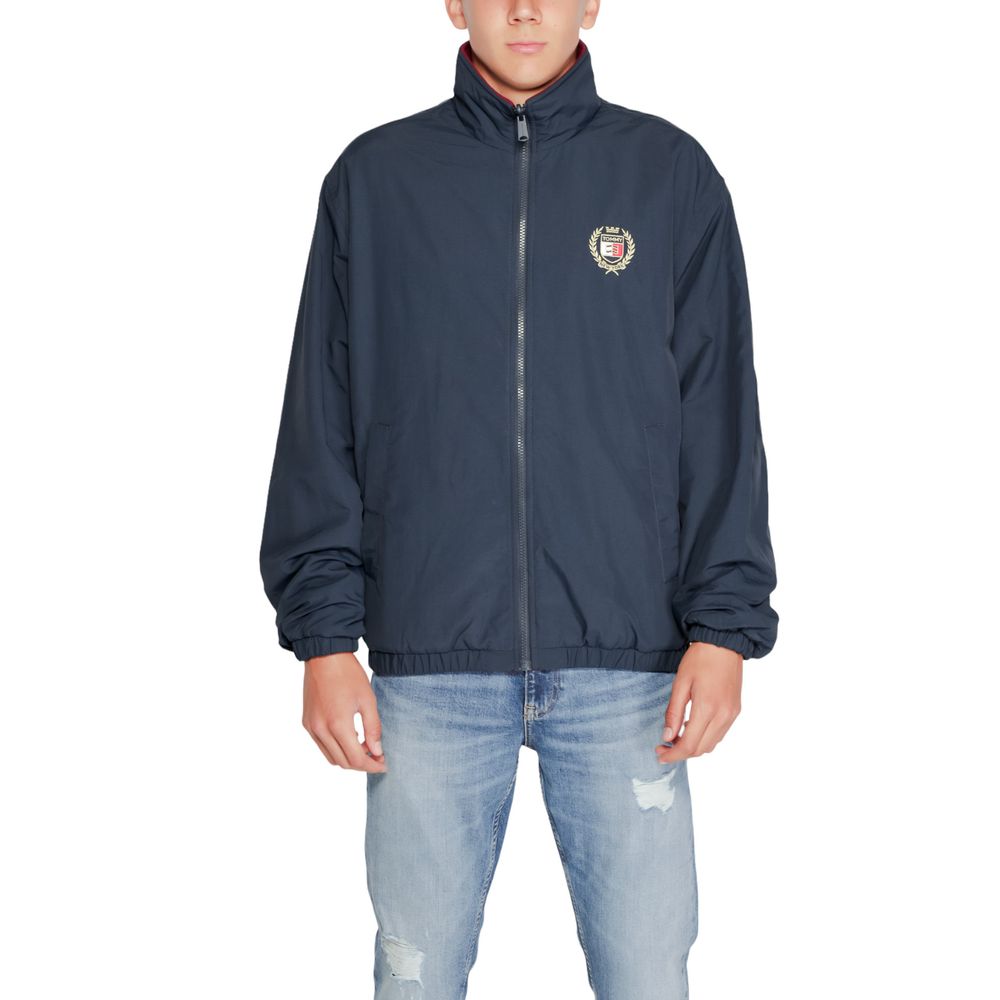 Veste Blue recycled polyester bleue