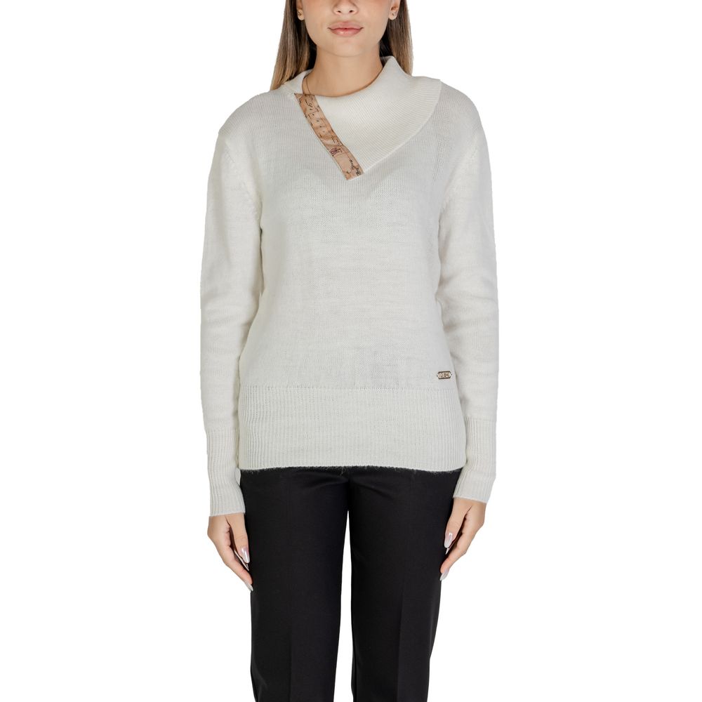 Pull-over Alviero Martini asymétrique blanc