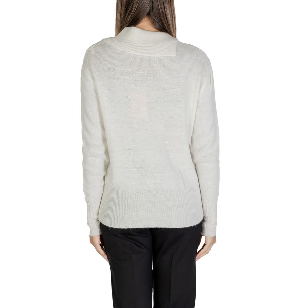 Pull-over Alviero Martini asymétrique blanc