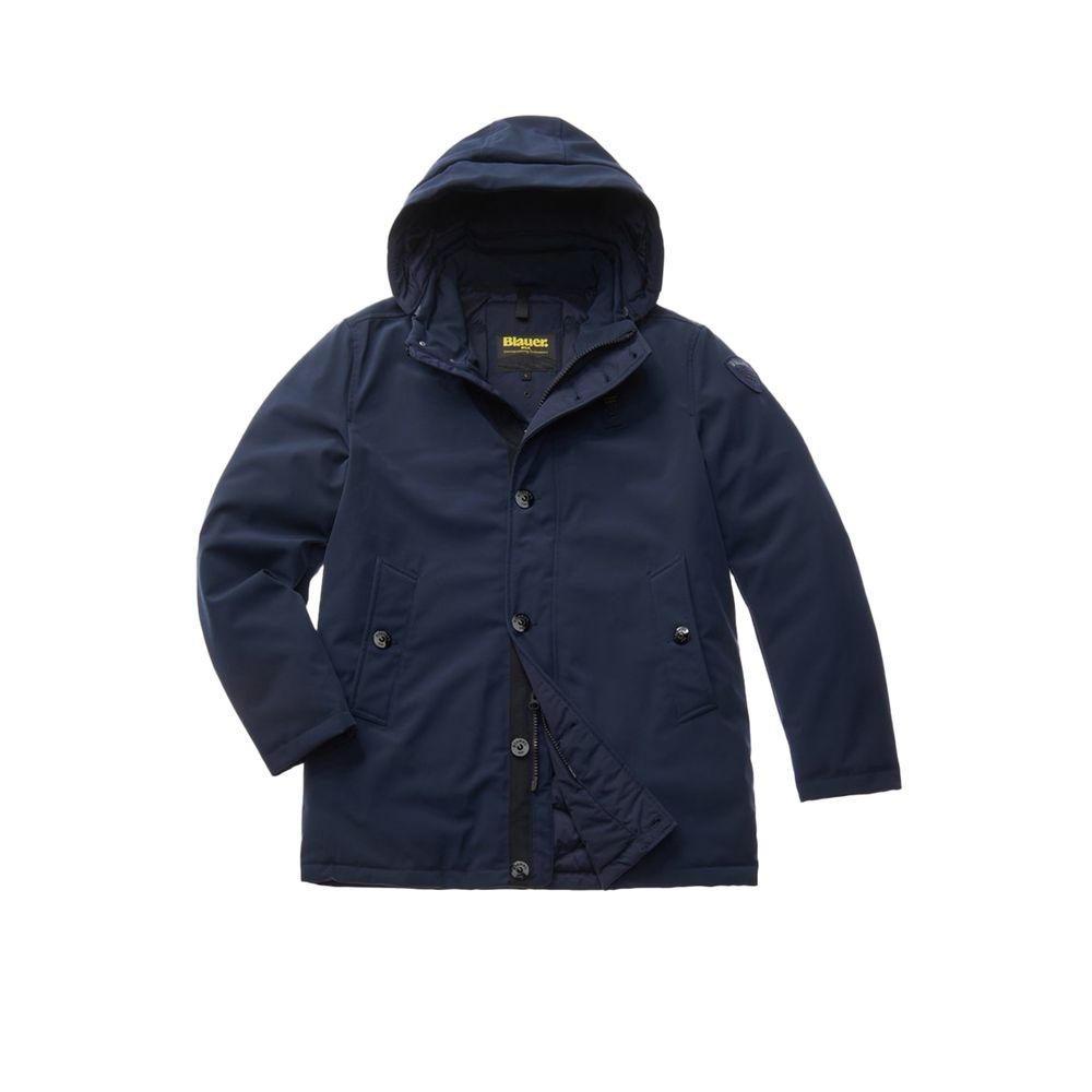 Parka homme bleue