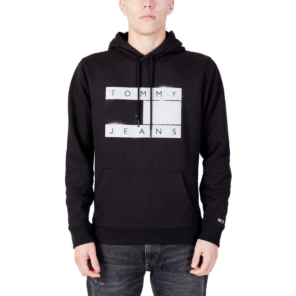 Hoodie Tommy Hilfiger TJM REG FLAG noir