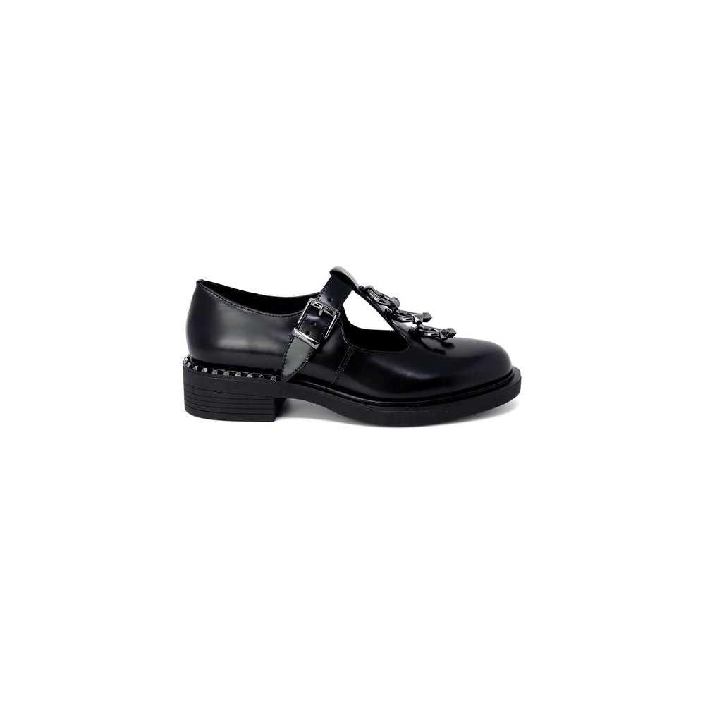 Bottines cuir noires