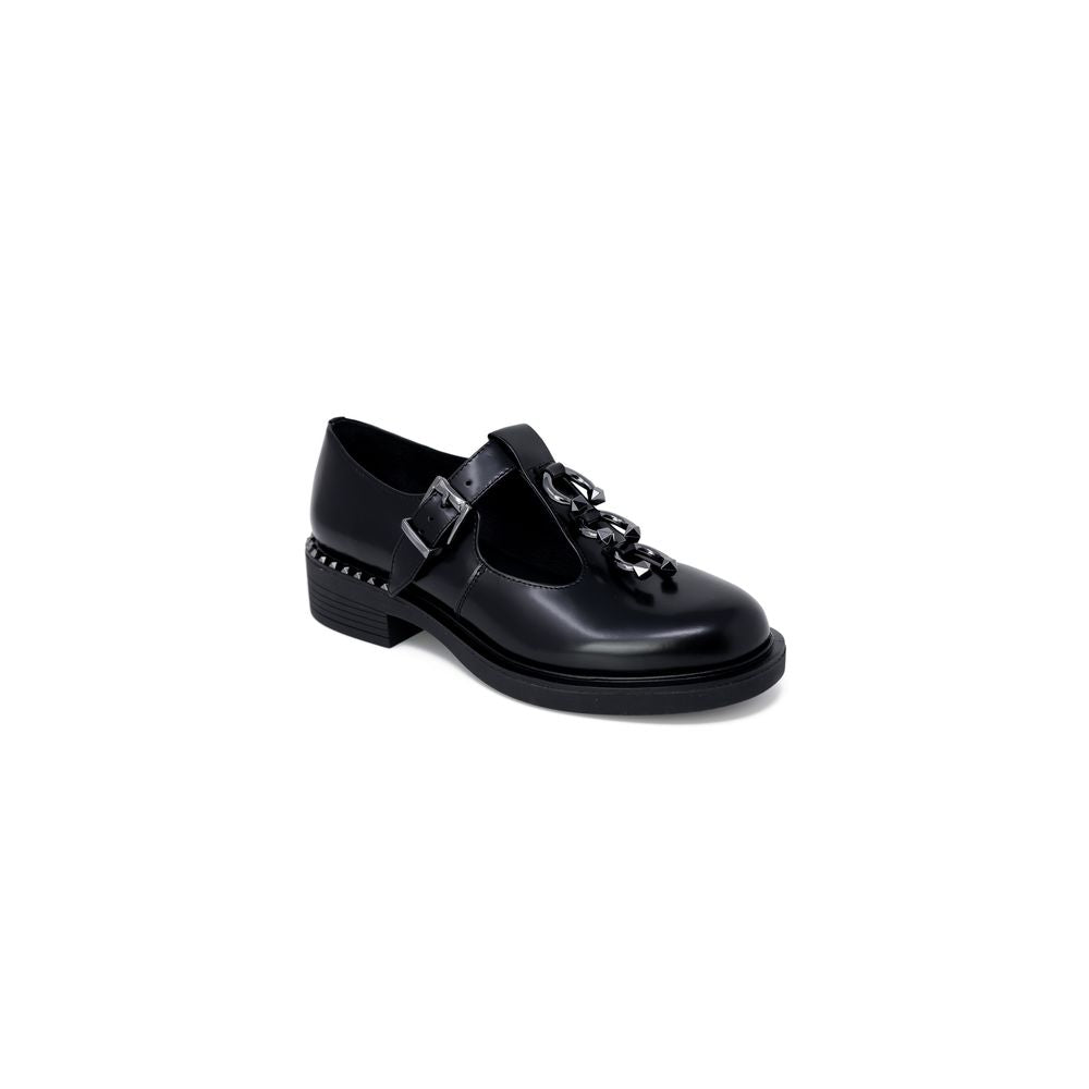 Bottines cuir noires