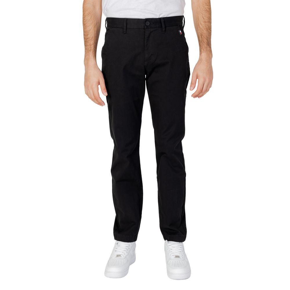 Pantalon Tommy Hilfiger AUSTIN CHINO noirs
