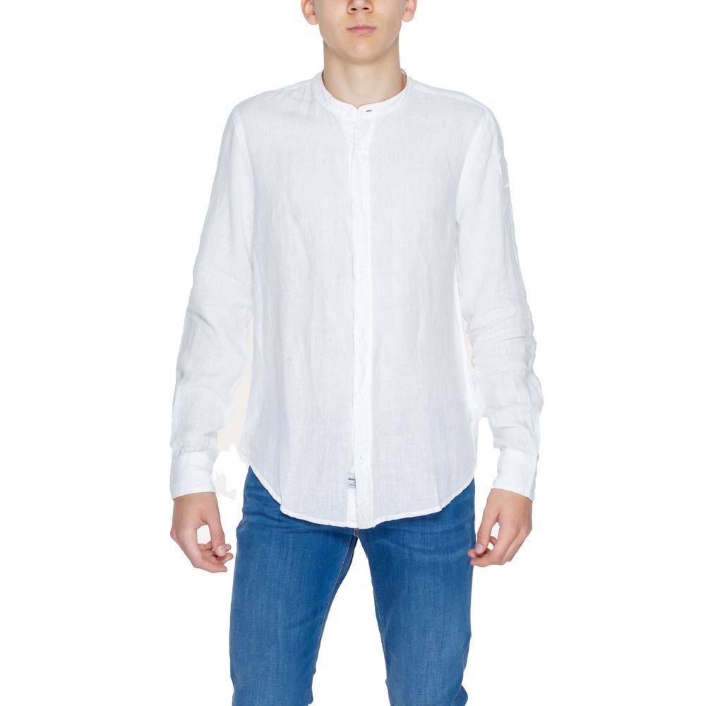 Chemise Blauer 24SBLUS01031 blanche