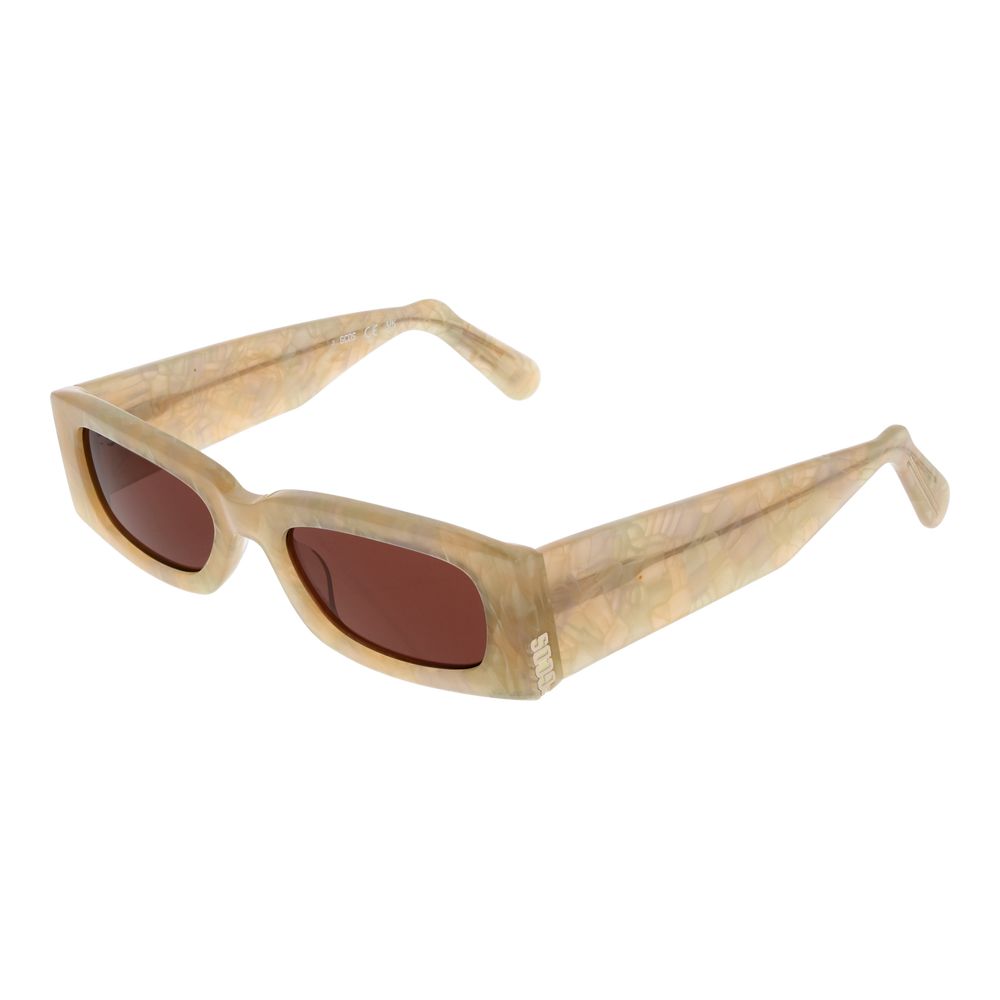 Lunettes GCDS Cream unisexes crème