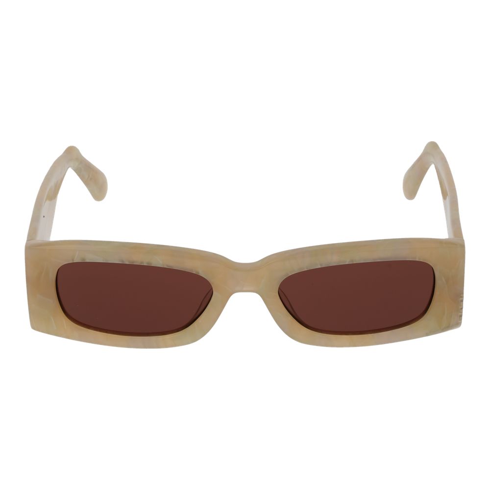 Lunettes GCDS Cream unisexes crème