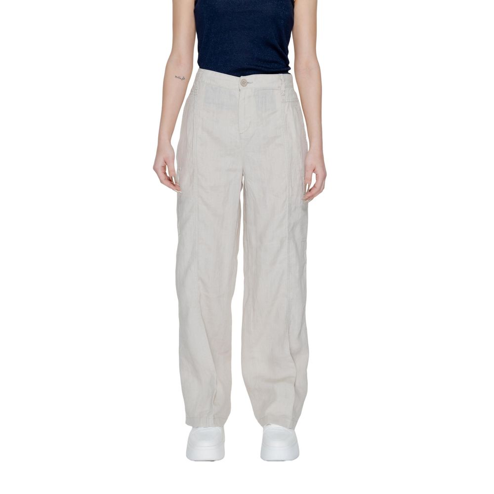 Pantalon Street One flared beige
