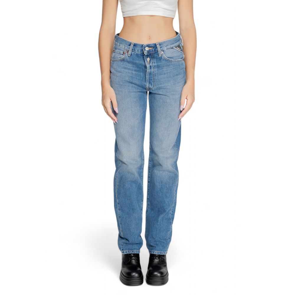 Jean Replay Blue mom bleu