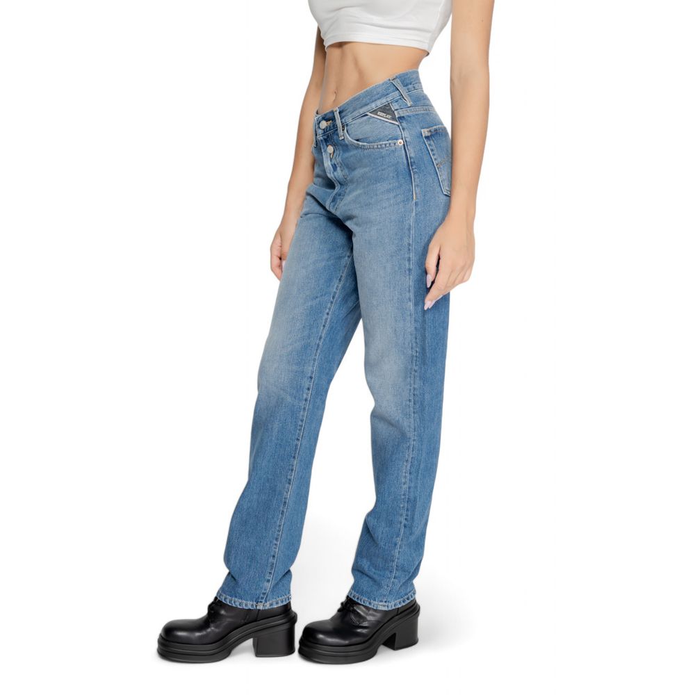 Jean Replay Blue mom bleu