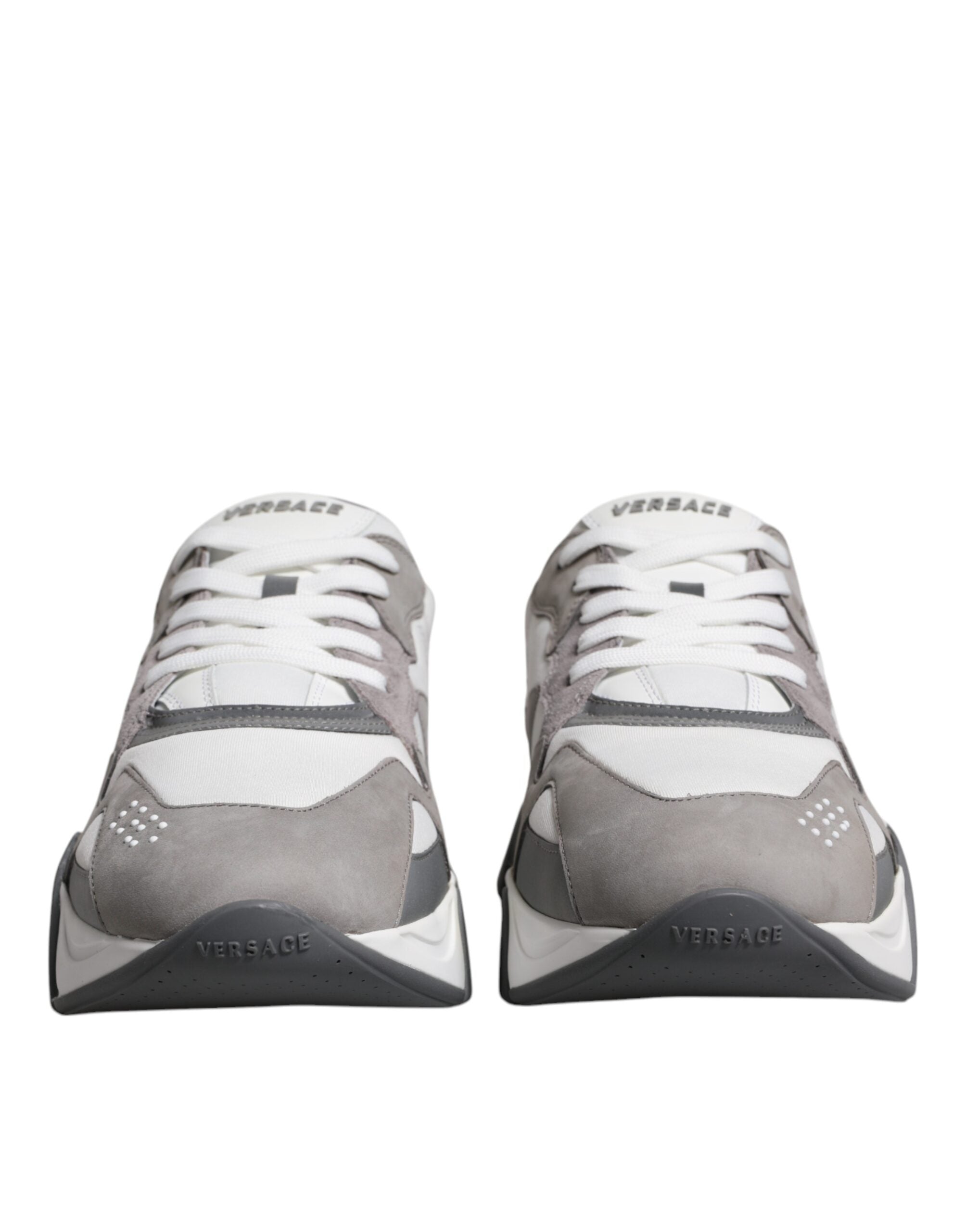 Baskets Versace Squalo grises