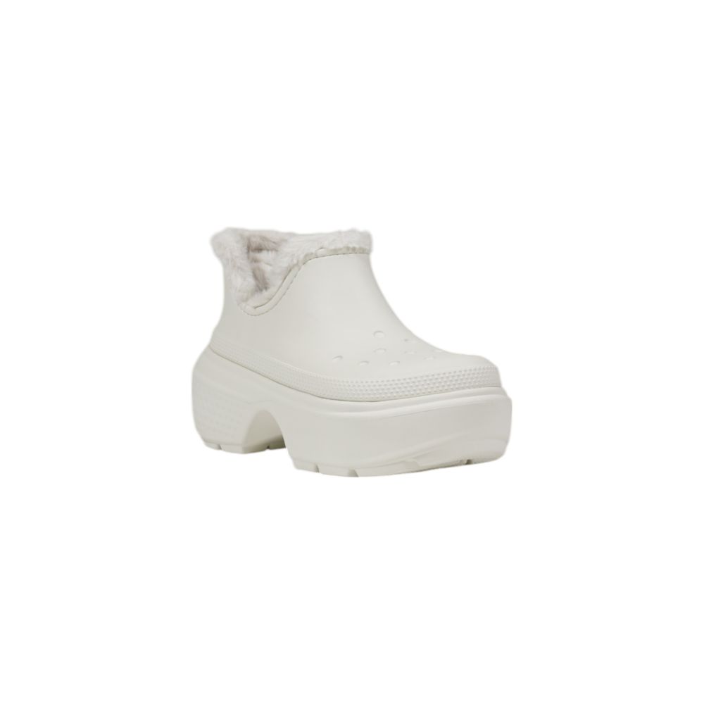 Bottines Crocs Stomp Lined blanches