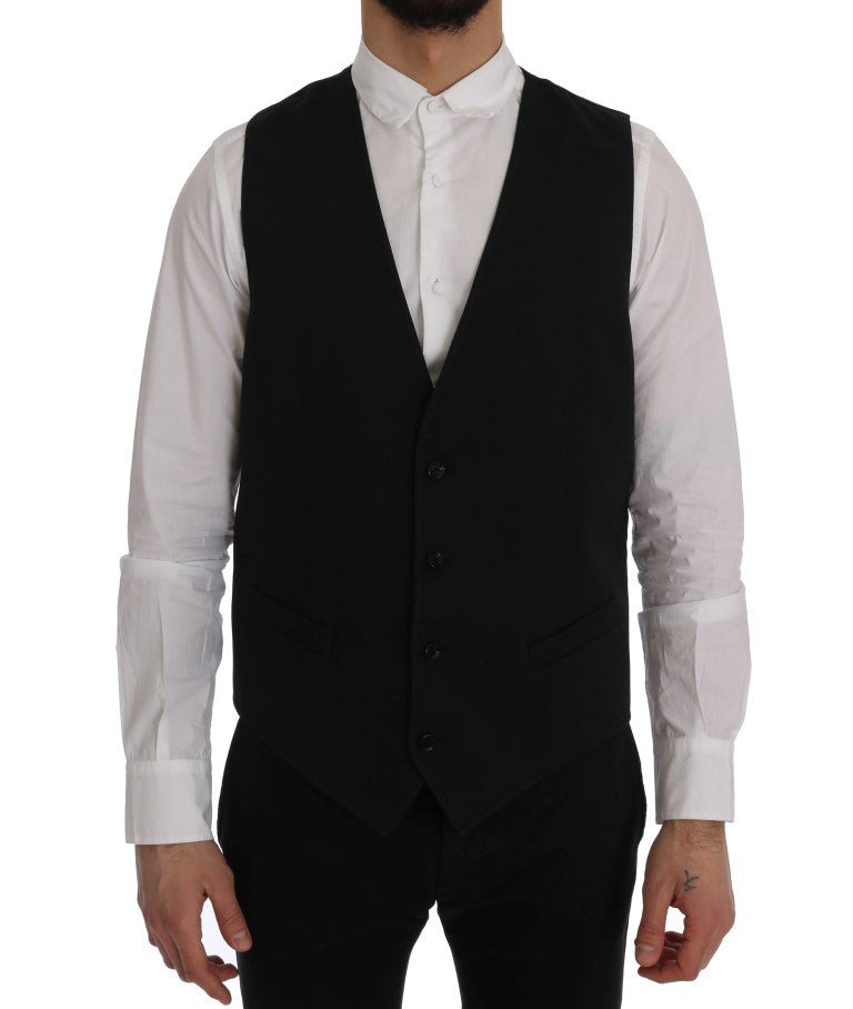 Gilet Dolce & Gabbana STAFF noir