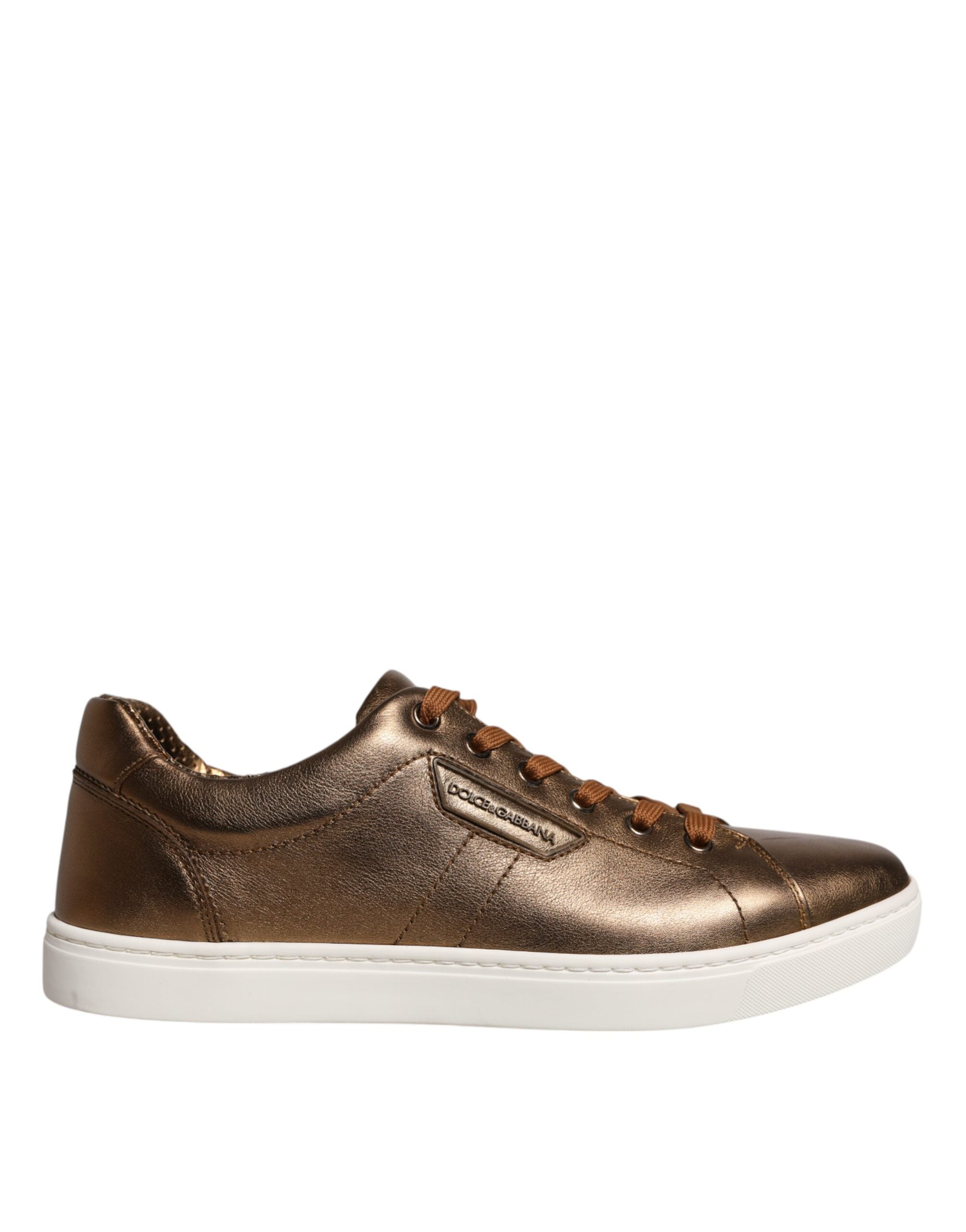 Baskets Dolce & Gabbana London dorées