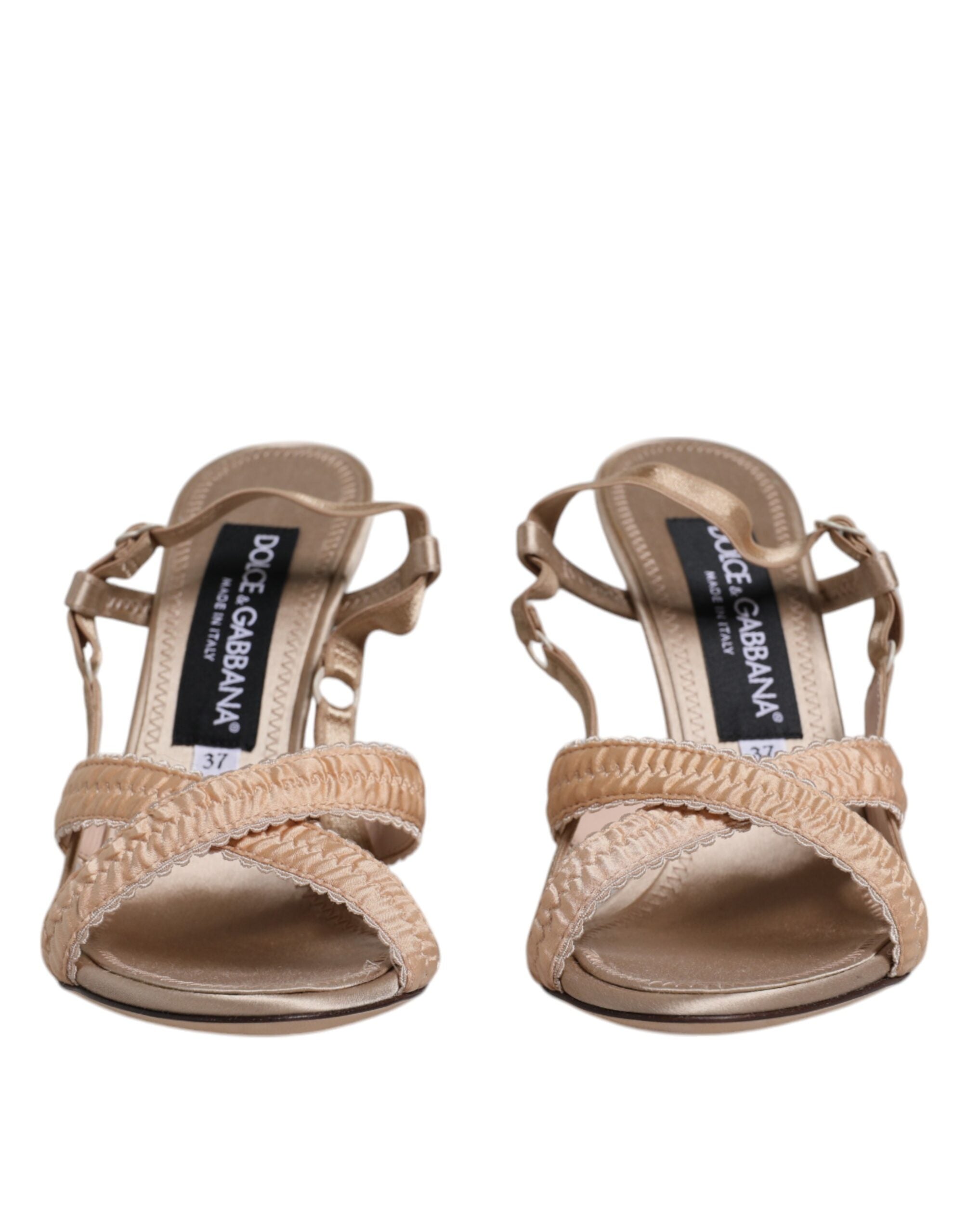 Sandales Dolce & Gabbana Keira beiges