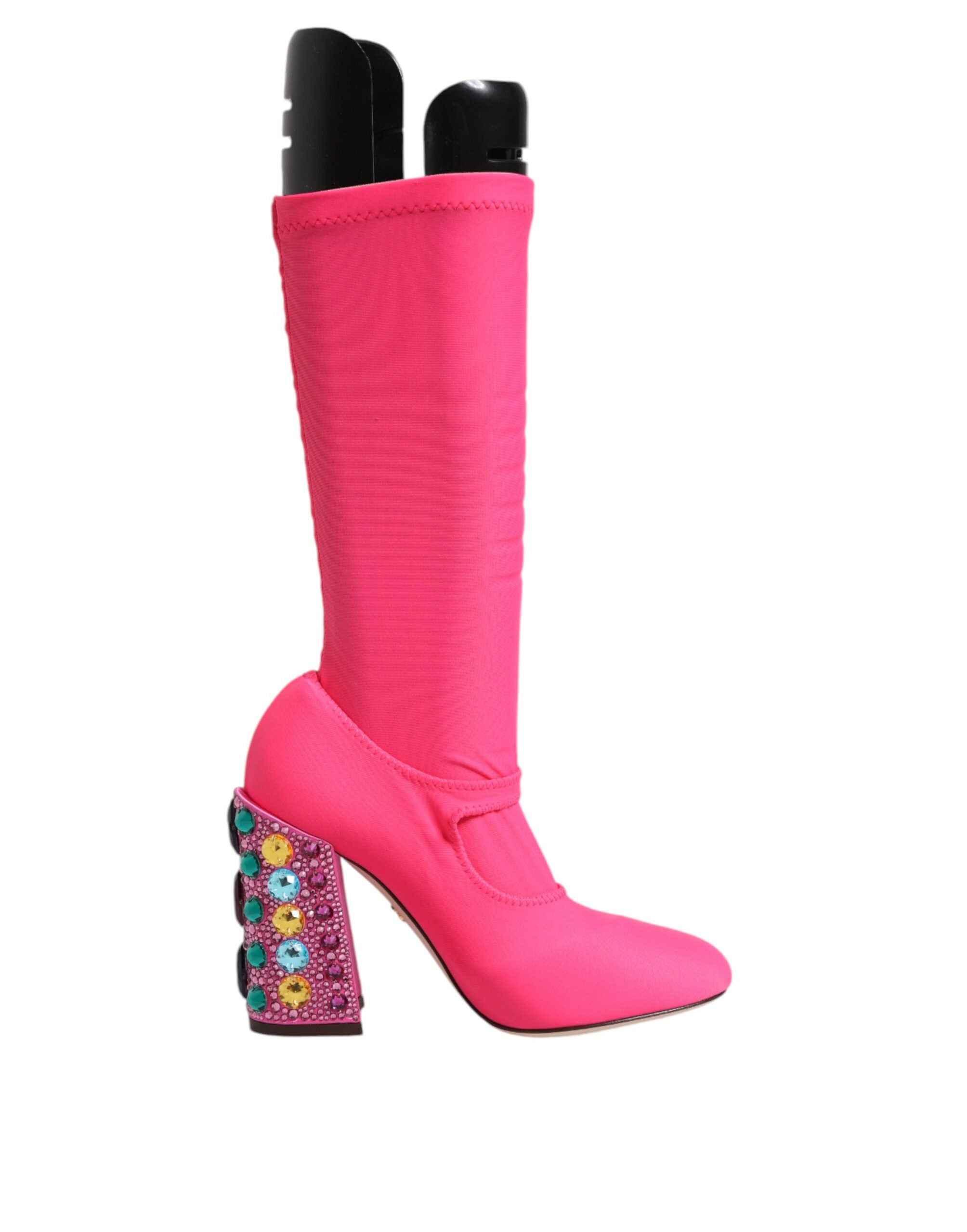 Bottines Dolce & Gabbana roses