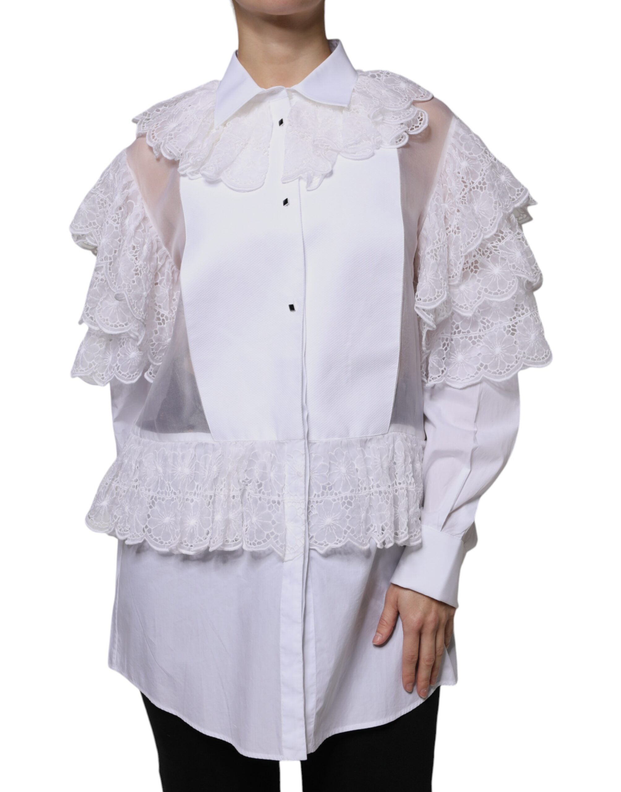 Chemisier Dolce & Gabbana blanc