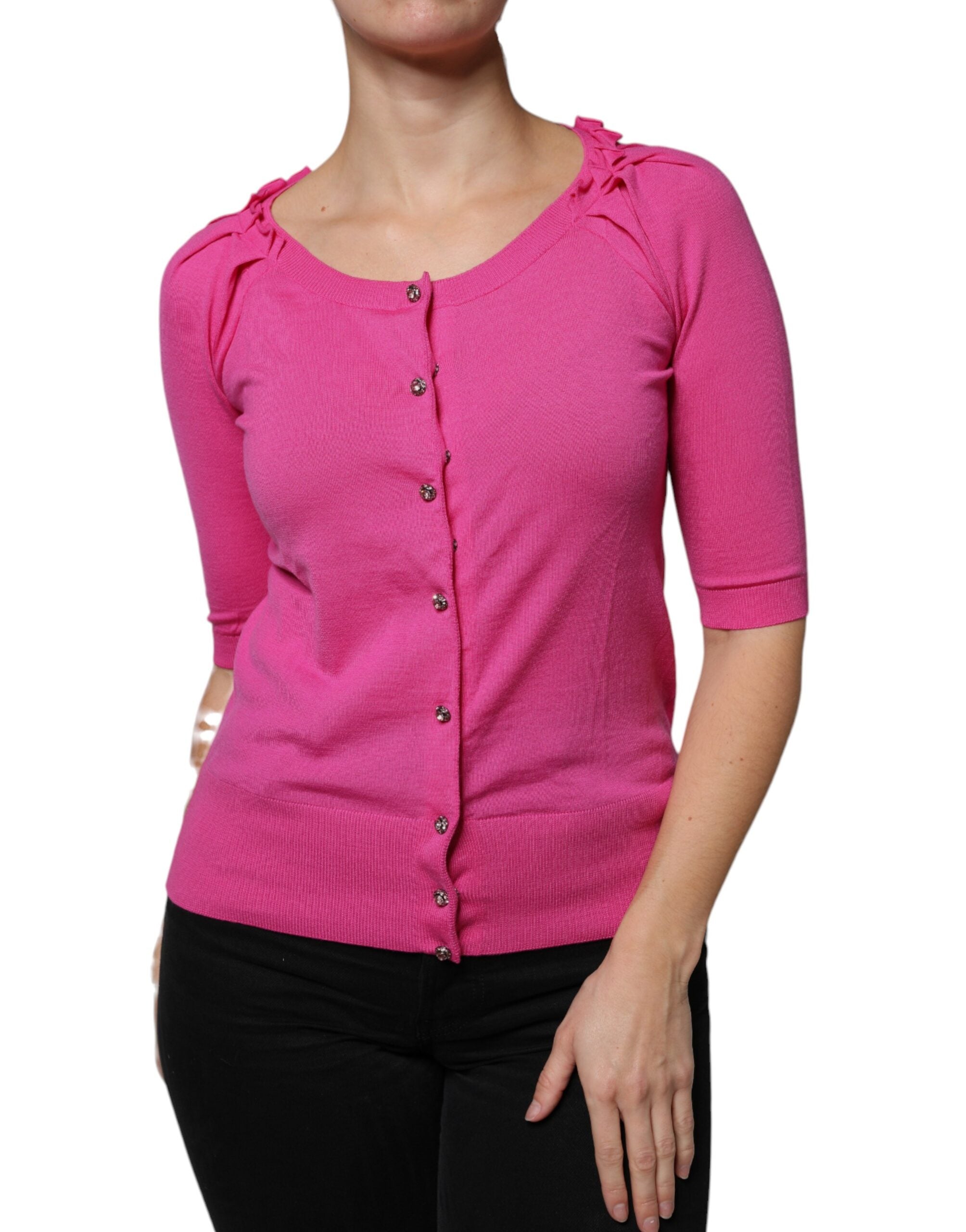 Cardigan Dolce & Gabbana rose