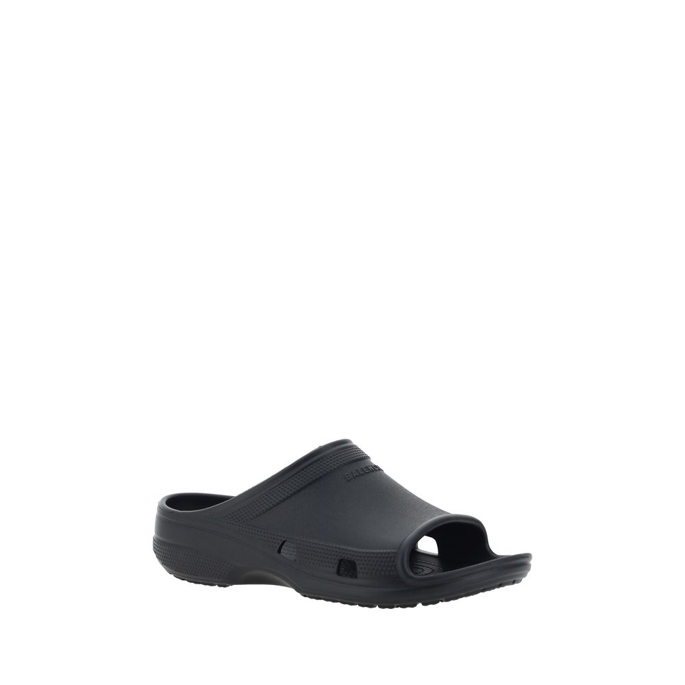 Sandales Balenciaga Eva noires