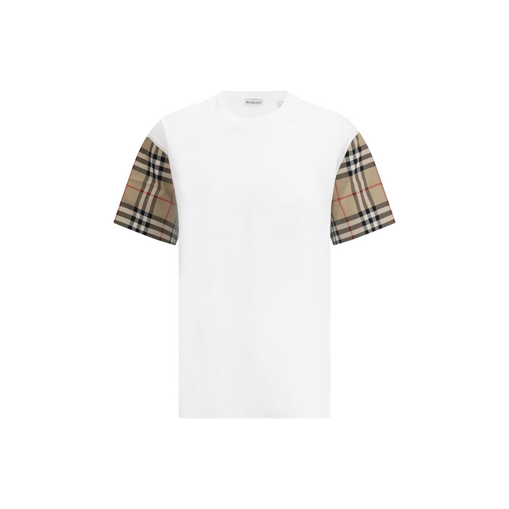 T-shirt Burberry Check Archive multicolore
