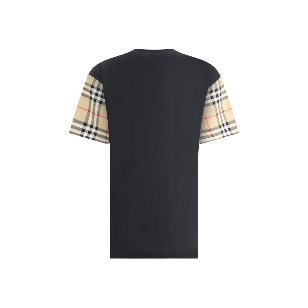 T-shirt Burberry Check Archive oversize